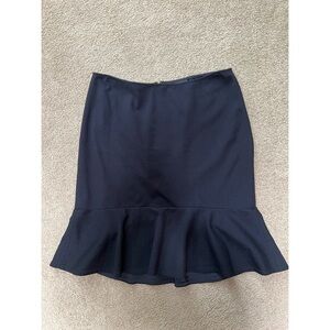 EUC. DKNY black skirt with flounce.